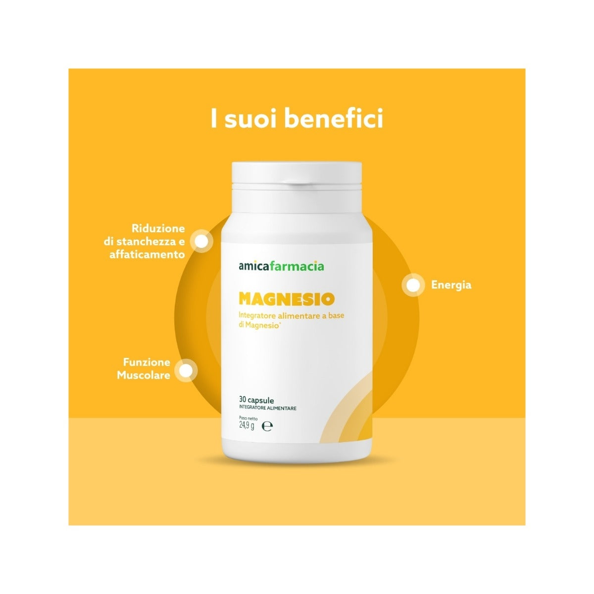 Amicafarmacia Magnesio Integratore 30 Capsule-4