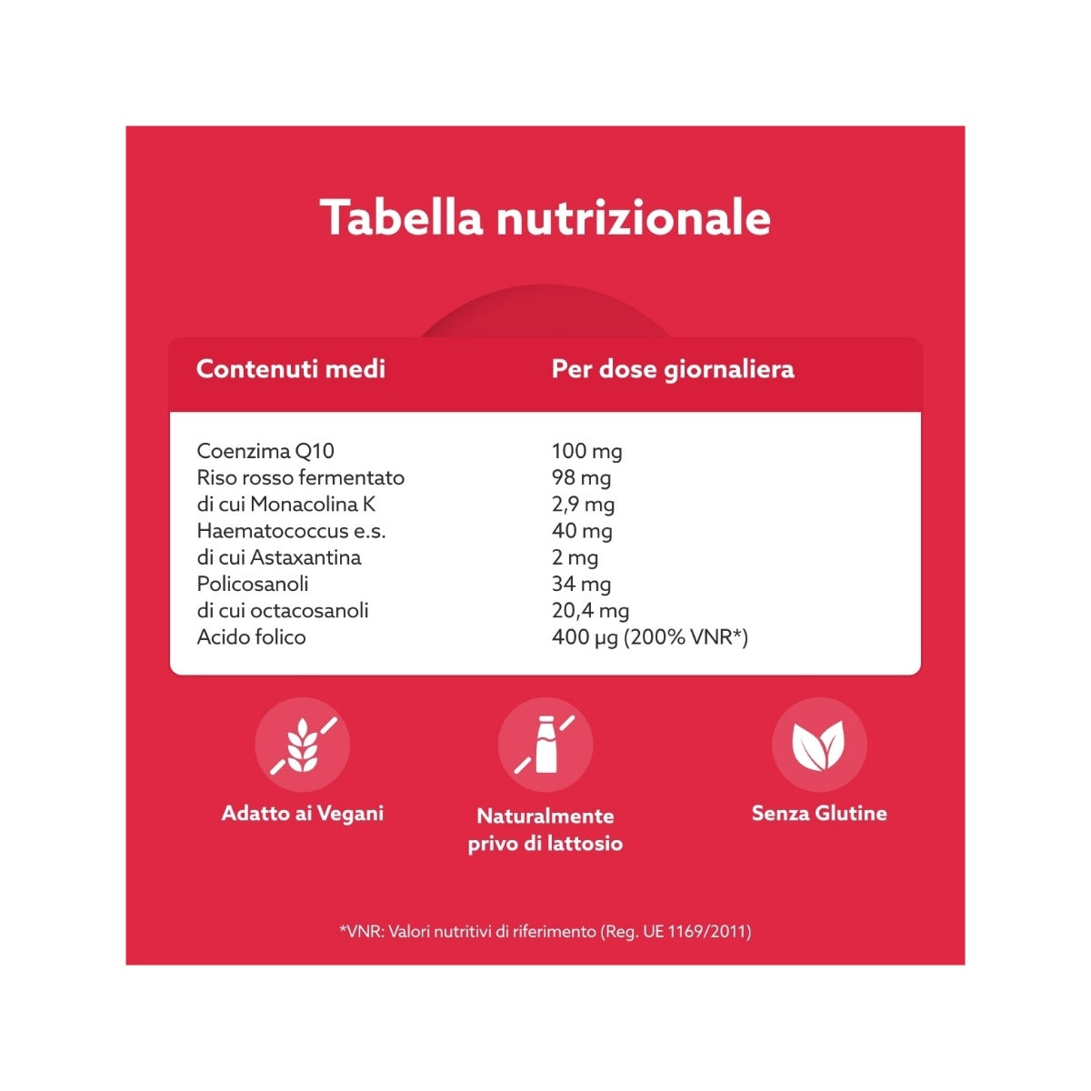 Amicafarmacia Riso Rosso Fermentato integratore 30 compresse-6