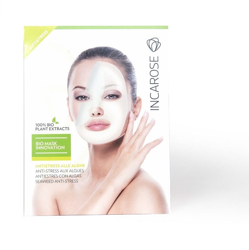 Incarose Bio Mask Antistress maschera viso antistress monouso in tessuto-1