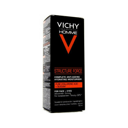 Vichy Homme Structure Force trattamento anti-età idratante completo 50ml-2