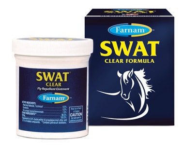 Swat Clear Formula Unguento Insettorepellente Per Equini 200g-1