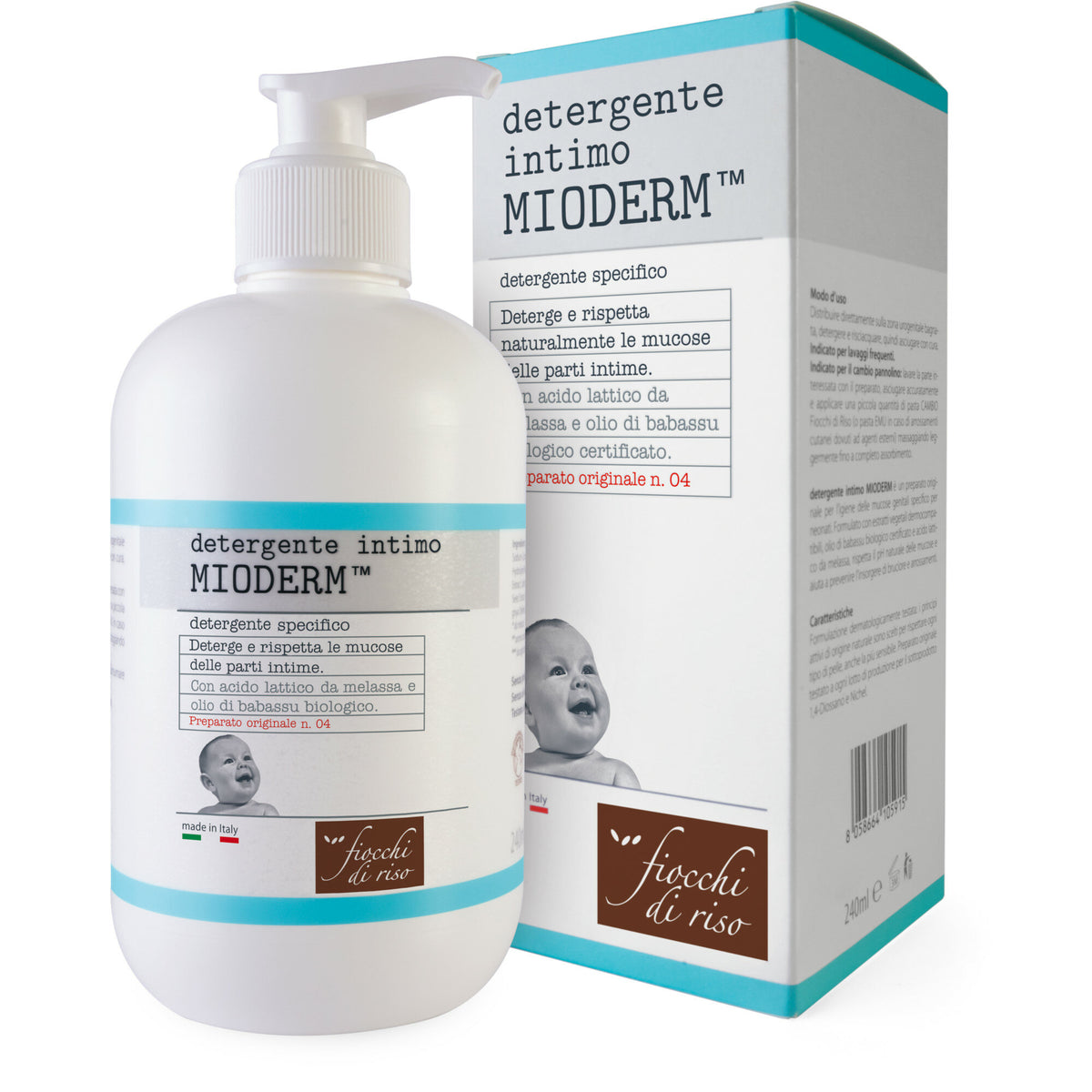 Fiocchi di Riso Detergente Intimo Mioderm 240ml-2
