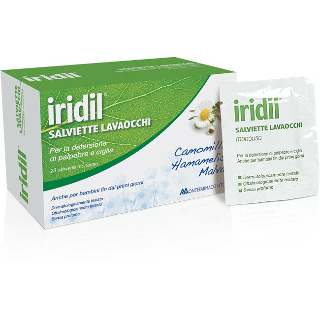 Iridil Salviette Lavaocchi 28 salviette monouso-2