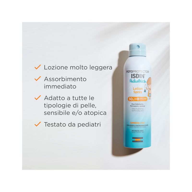 Isdin Fotoprotector Lotion Spray Pediatrics Corpo SPF50 250ml-4