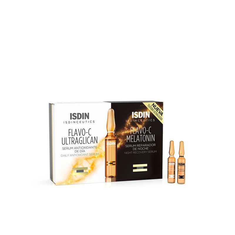 Isdin Isdinceutics Flavo C Day&Night Viso 20 Fiale-1