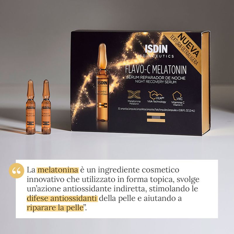 Isdin Isdinceutics Flavo-C Melatonin Viso 10 Fiale-6