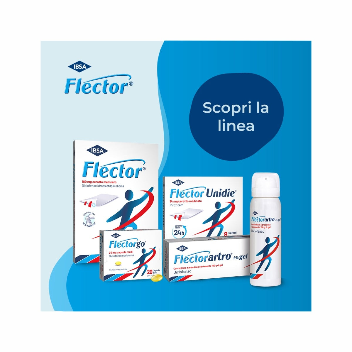 Flector dolore e infiammazione 5 cerotti medicati 180mg-4
