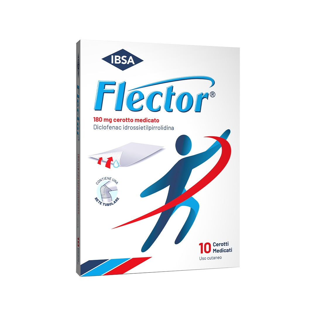 Flector dolore e infiammazione 10 cerotti medicati 180mg-3