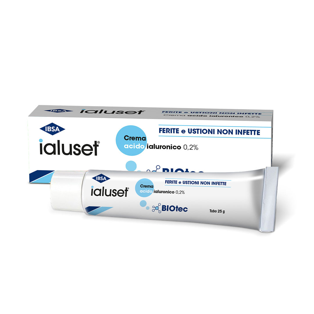 Ialuset crema Acido ialuronico (sale sodico) 0,2% 25 g-0