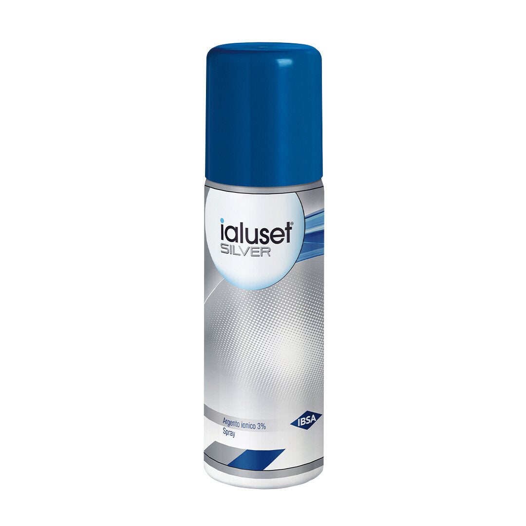 Ialuset Silver Spray polvere minerale per ferite 125ml-6