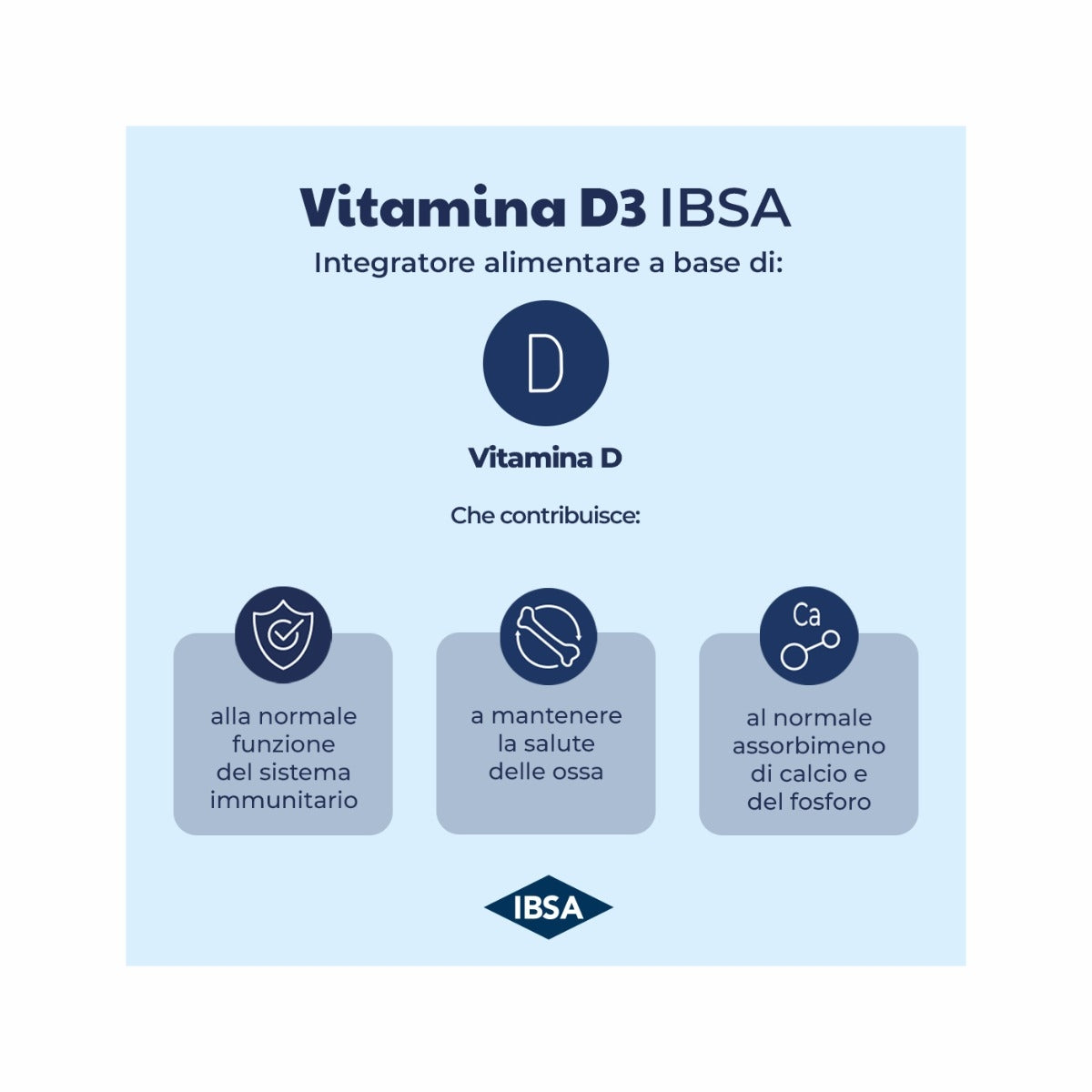 IBSA Vitamina D3 1000UI integratore alimentare 30 film orodispersibili-7