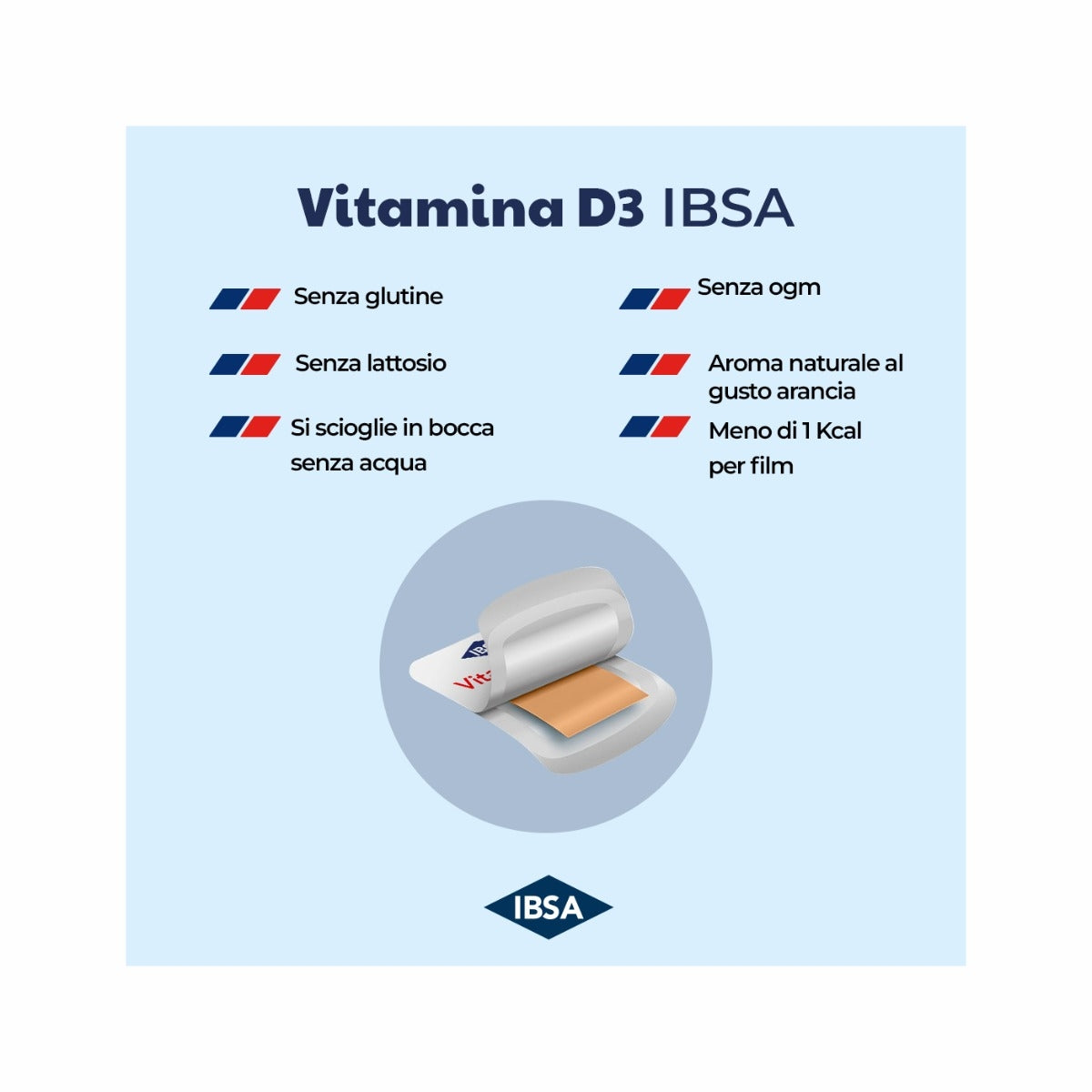 IBSA Vitamina D3 1000UI integratore alimentare 30 film orodispersibili-8