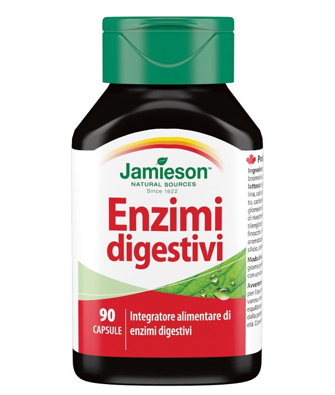 Jamieson Enzimi Digestivi per la funzionalità digestiva 90 compresse-1