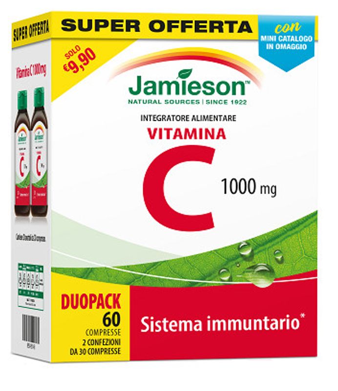 Jamieson Vitamina C 1000 60 Compresse Duopack-1