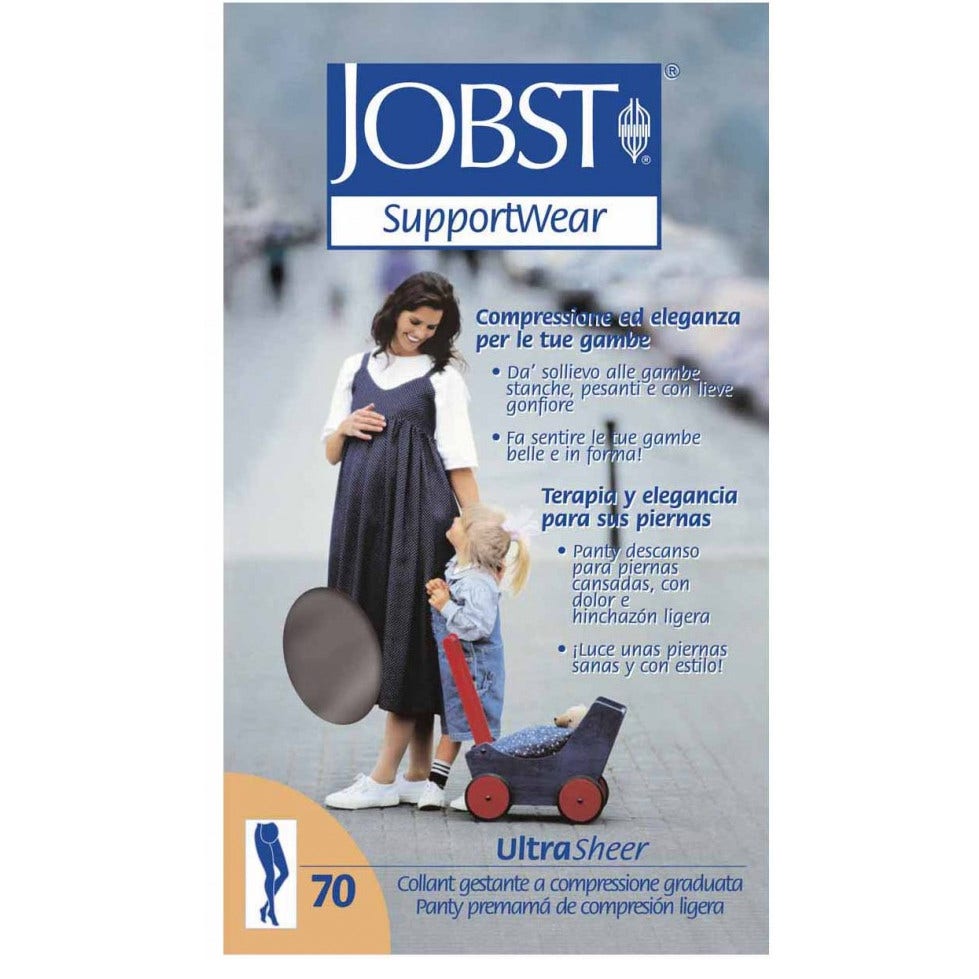 Jobst Ultrasheer Calza Compressiva Collant Gestante Nature 2 10-15mmhg 70 Denari-1