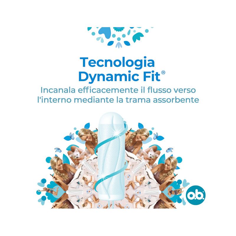 O.B. Super Pro Comfort per flusso intenso 16 pezzi-3