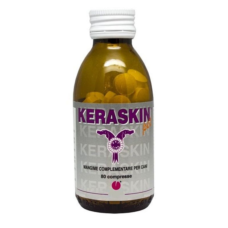 Keraskin Mangime Complementare Cani 80 Compresse-1