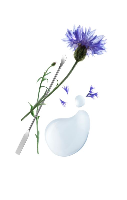 Klorane Bagno d'idratazione Notte al Fiordaliso BIO e acido ialuronico di origine vegetale 50ml-2