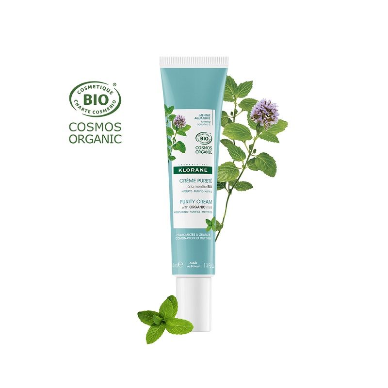Klorane Crema Purificante alla Menta BIO 40ml-1