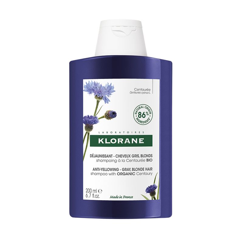 Klorane Shampoo alla Centaurea BIO anti-ingiallimento 200ml-1
