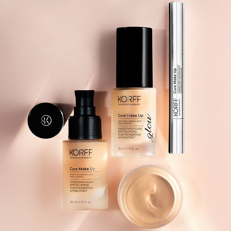 Korff Cure Make Up Fondotinta Fluido Effetto Lifting Glow n.05 30ml-5