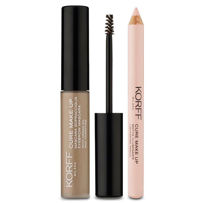 Korff Make Up Mascara Alta Definizione Sopracciglia + Matita O3 Biondo-1