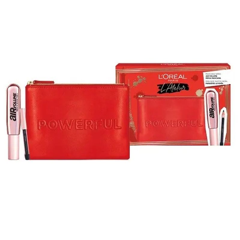 L'Oréal Paris L'Atelier Pochette Mascara Air Volume + Mini Le Khol-1