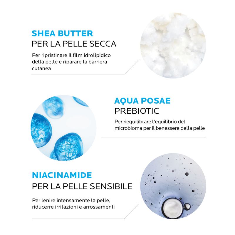 La Roche-Posay Lipikar Syndet AP+ Detergente Corpo 400 ml-2