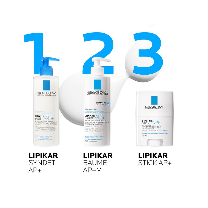 La Roche-Posay Lipikar Syndet AP+ Detergente Corpo 400 ml-5