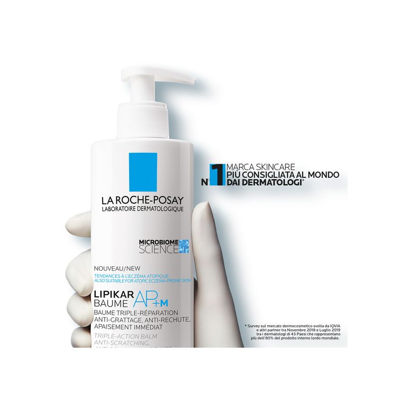 La Roche-Posay Lipikar Syndet AP+ Detergente Corpo 400 ml-6