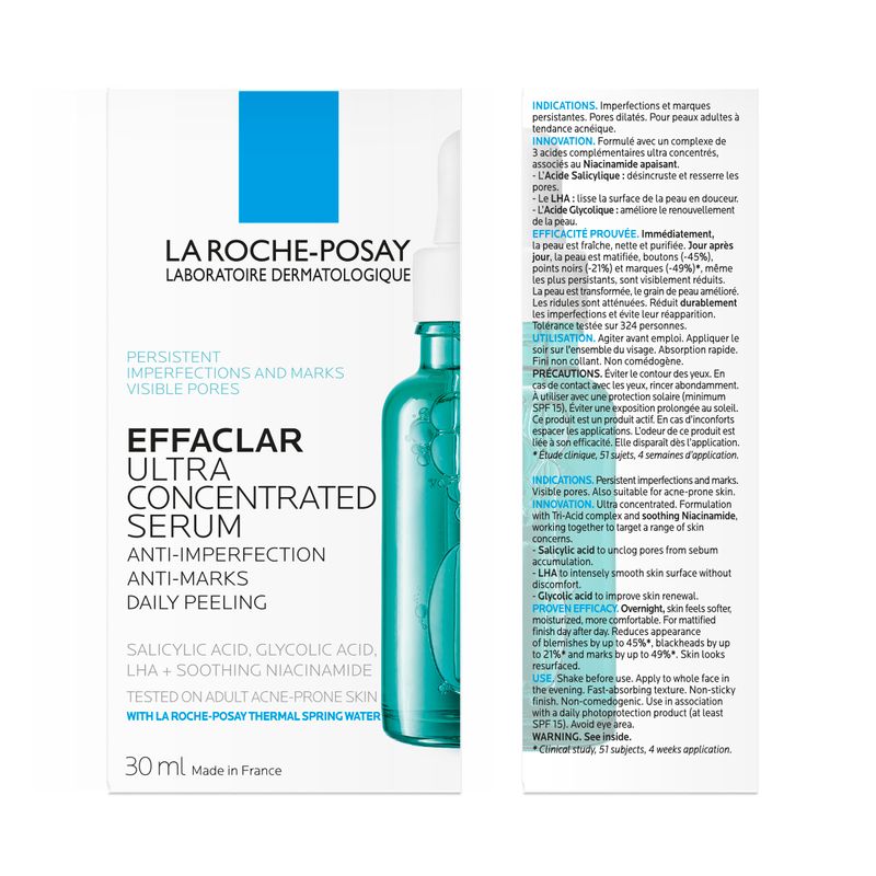 La Roche-Posay Effaclar Siero Peeling Viso ultra concentrato 30ml-9