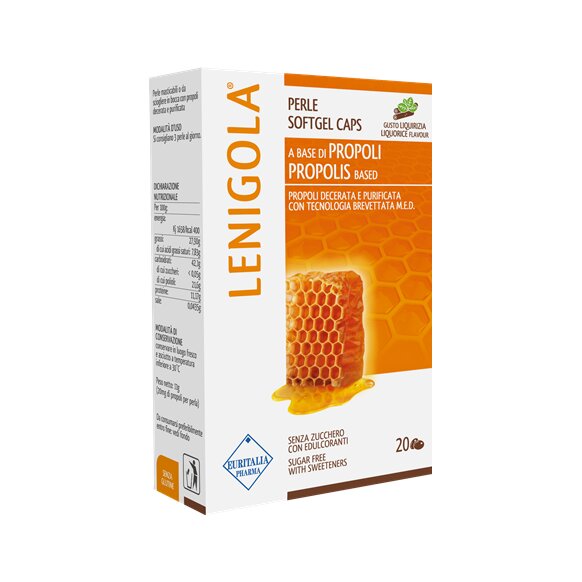 Lenigola Balsamiche gusto liquirizia 20 perle-2