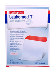 Leukoplast Leukomed T Skin Sensitive medicazione trasparente 8x10cm 5 pezzi-1