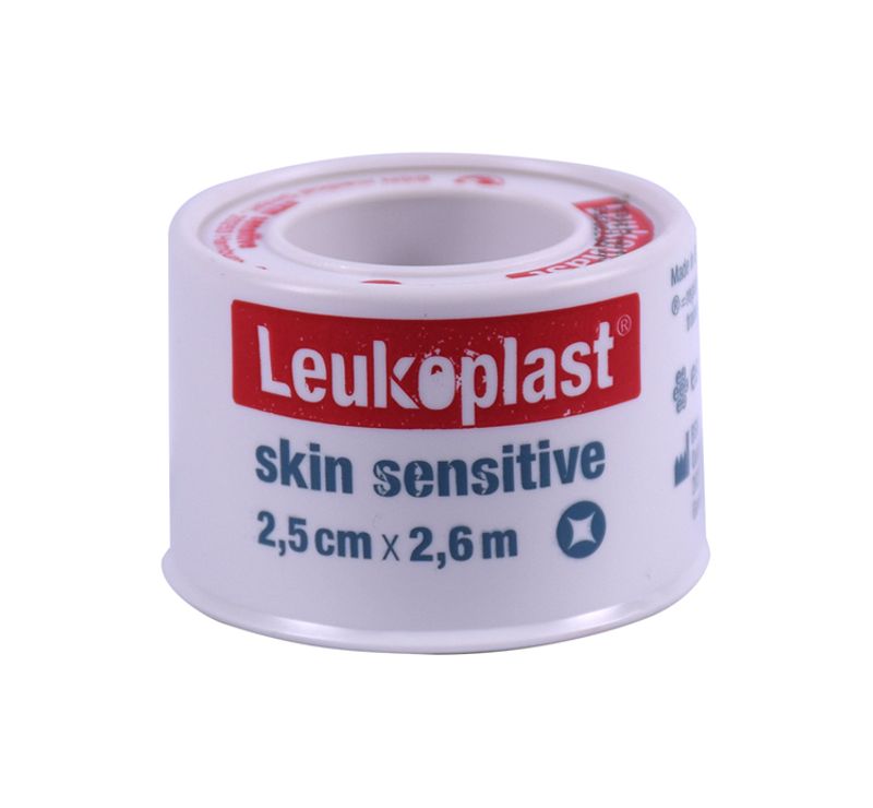 Leukoplast Skin Sensitive cerotto per fissaggio 2,5cm x 2,6m colore bianco-1