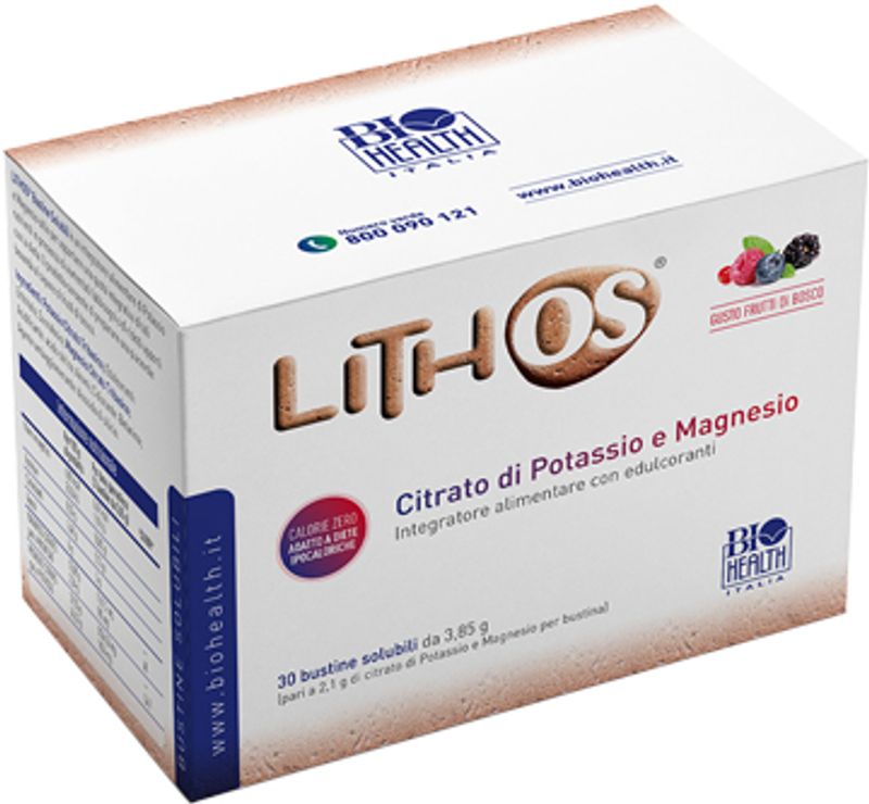 Lithos citrato di potassio e magnesio 30 bustine-1