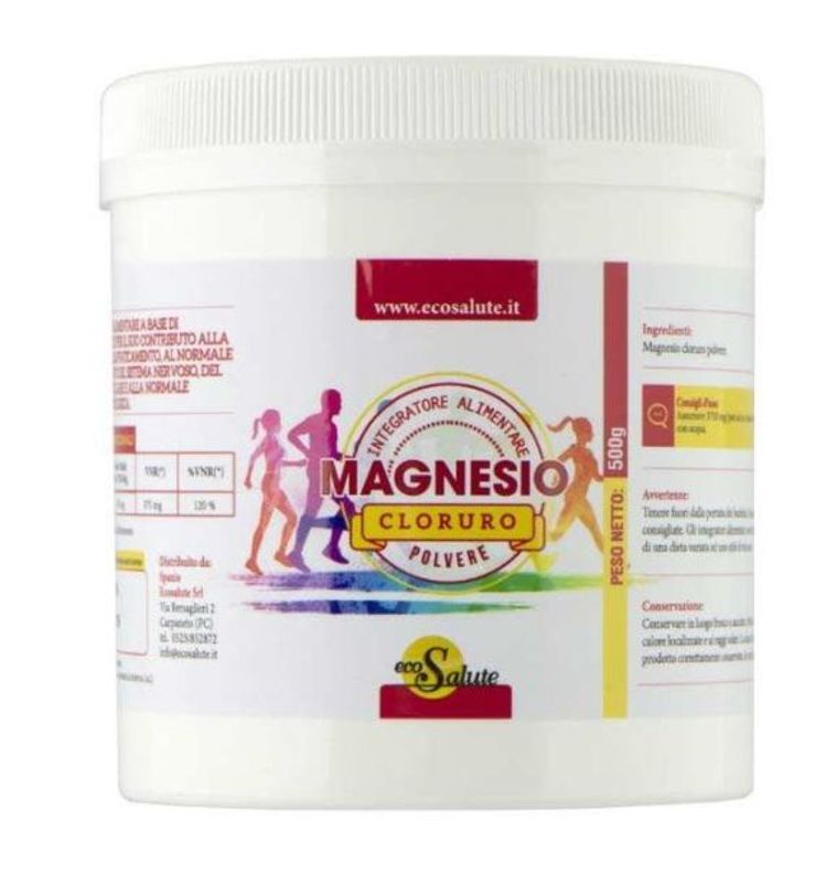 Magnesio Cloruro Polvere 500g-1