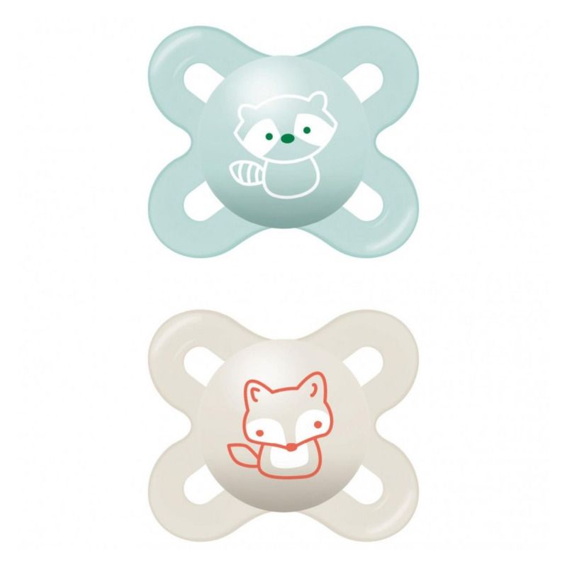 Mam Start Nanò succhietti in silicone bimbo 0-2 mesi-1