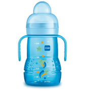Mam Trainer biberon e tazza colore azzurro 4+ mesi 220ml-1