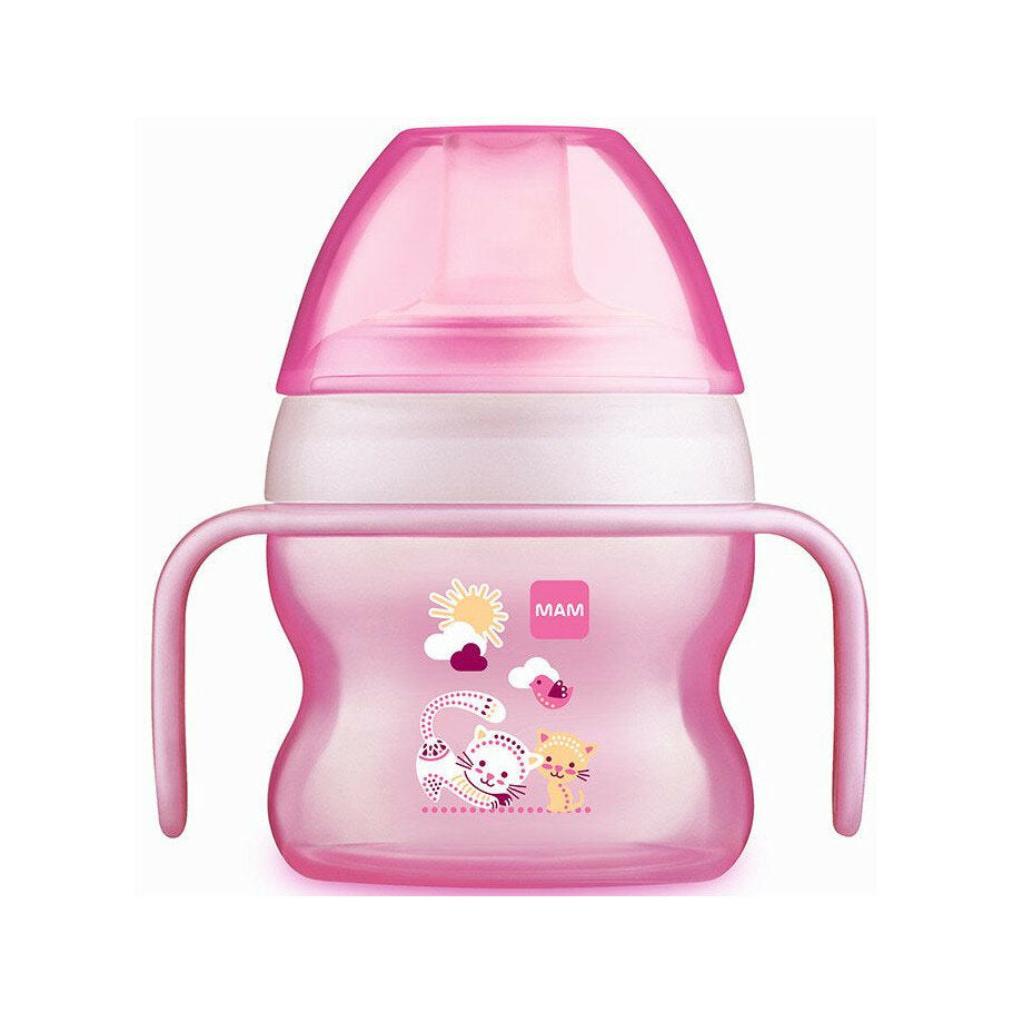 Mam Starter Cup La prima tazza del bambino colore rosa 4+ mesi 150ml-2