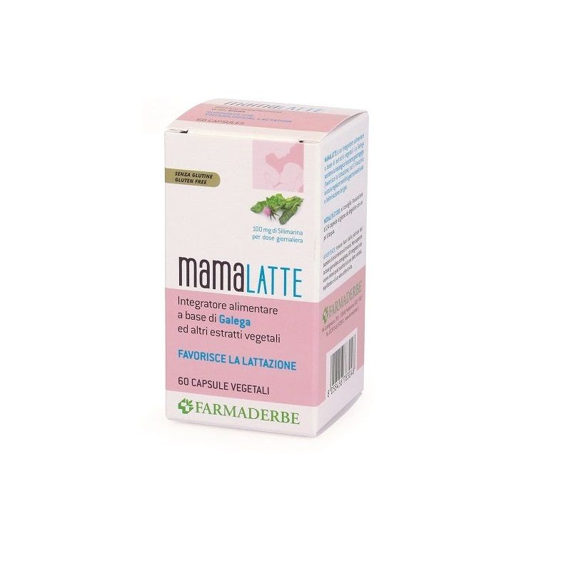 Farmaderbe Mama Latte per la lattazione 60 capsule-1