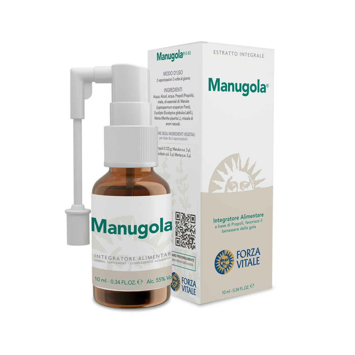 Forza Vitale Manugola benessere della gola 10ml-2