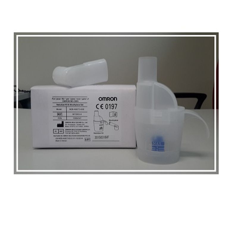 Omron Kit Nebulizzatore Comp Air ampolla + boccaglio C803-1