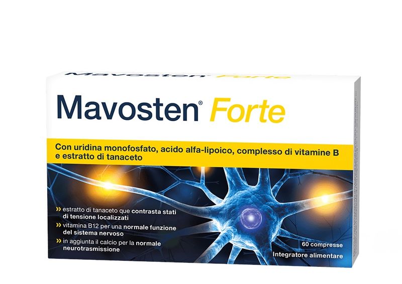 Mavosten Forte contrasta stati di tensione localizzati 60 compresse-1