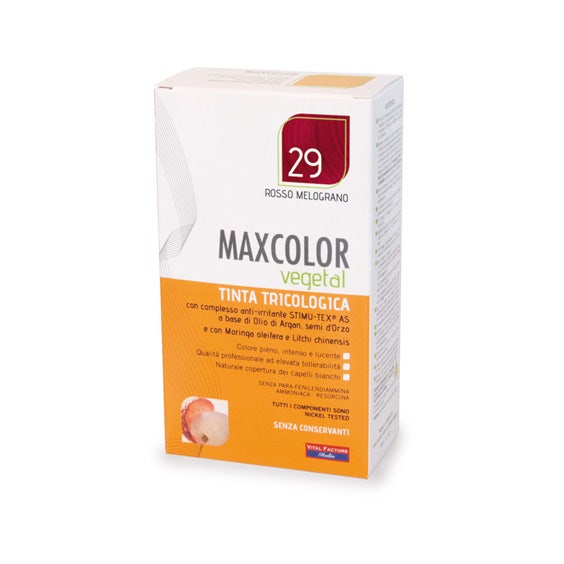 Maxcolor Vegetal Tinta 29 Rosso Melograno 140ml-1