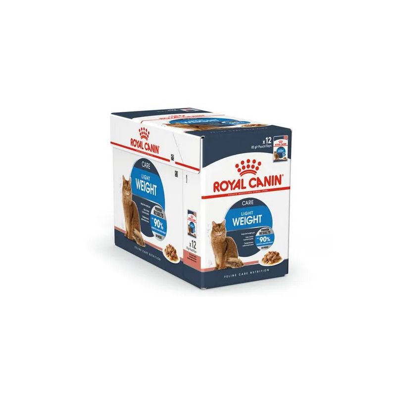 Royal Canin Feline Light Weight Care alimento umido per gatti adulti multipack 12X85g-1
