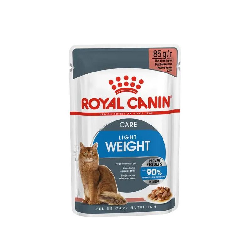 Royal Canin Feline Light Weight Care alimento umido per gatti adulti multipack 12X85g-2