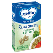 Mellin Ranocchiette Con Spinaci Pasta 280g-1