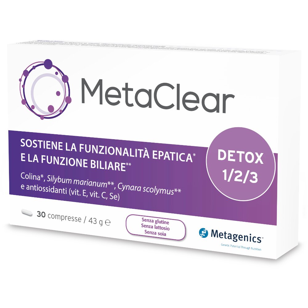 Metagenics MetaClear 30 compresse-2