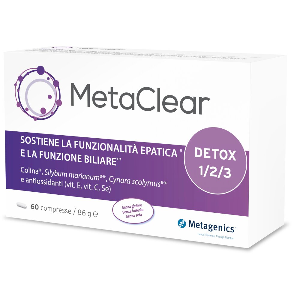 Metagenics MetaClear 60 compresse-2