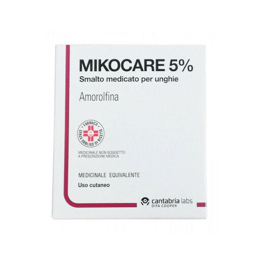 Mikocare 5% Amorolfina smalto medicato per unghie-2
